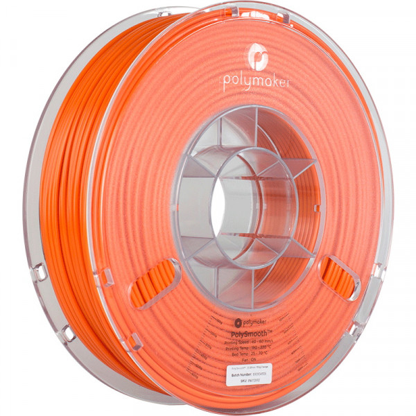 Polymaker $$ Polymaker PVB filament | Orange | 2,85mm | 0,75kg | PolySmooth 70192 PJ01020 PM70192 DFP14225 - 1