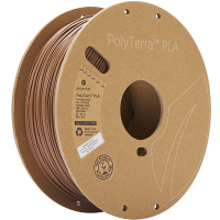 < Polymaker PLA filament | Jordbrun | 1,75mm | 1kg | PolyTerra DFP14235