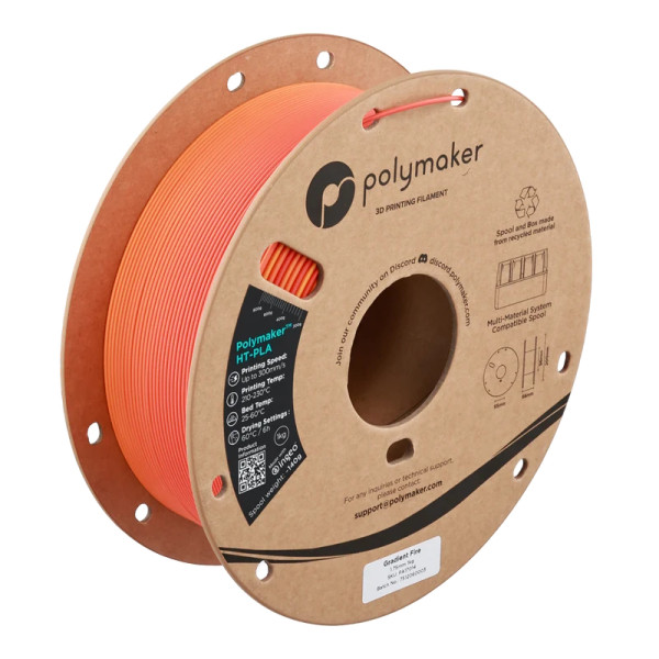Polymaker | HT-PLA-filament | Eld | 1,75mm | 1kg DFP16149 - 1