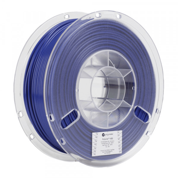 Polymaker ABS filament | Blå | 1,75mm | 1kg | PolyLite 70639 PE01007 PM70639 DFP14034 - 1