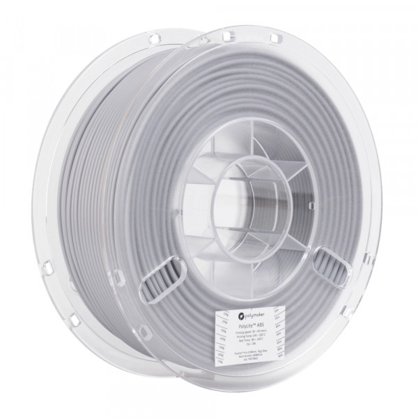 Polymaker ABS filament | Grå | 1,75mm | 1kg | PolyLite DFP14038 - 1