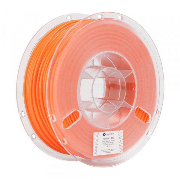Polymaker ABS filament | Orange | 1,75mm | 1kg | PolyLite DFP14042 - 1