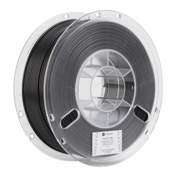 Polymaker ABS filament | Svart | 2,85mm | 1kg | PolyLite DFP14047 - 1