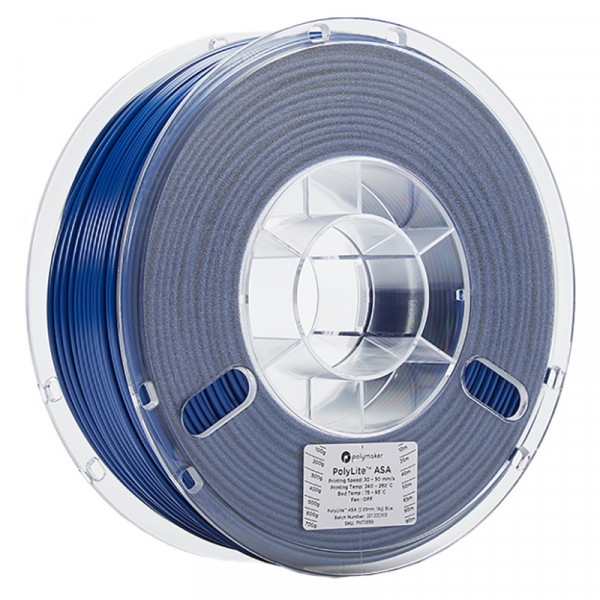 Polymaker ASA filament | Blå | 2,85mm | 1kg | PolyLite 70859 PF01014 PM70859 DFP14182 - 1