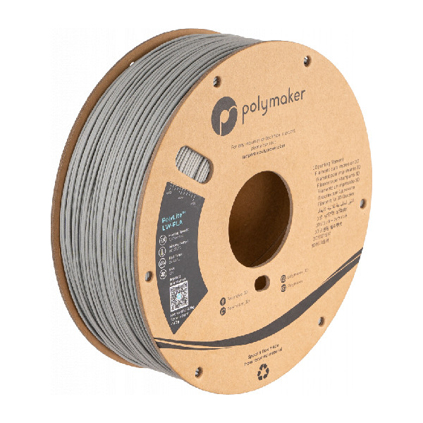 Polymaker LW-PLA filament | Grå | 1,75mm | 0,8kg | Polylite DFP16151 - 1