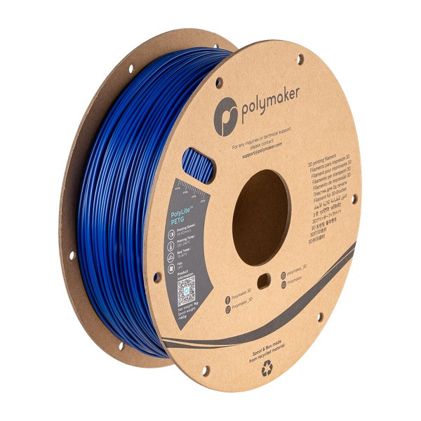 Polymaker PETG filament | Blå | 1,75mm | 1kg DFP16300 - 1