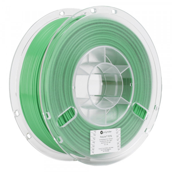 Polymaker PETG filament | Grön | 1,75mm | 1kg | PolyLite 70067 PB01005 PM70067 DFP14198 - 1