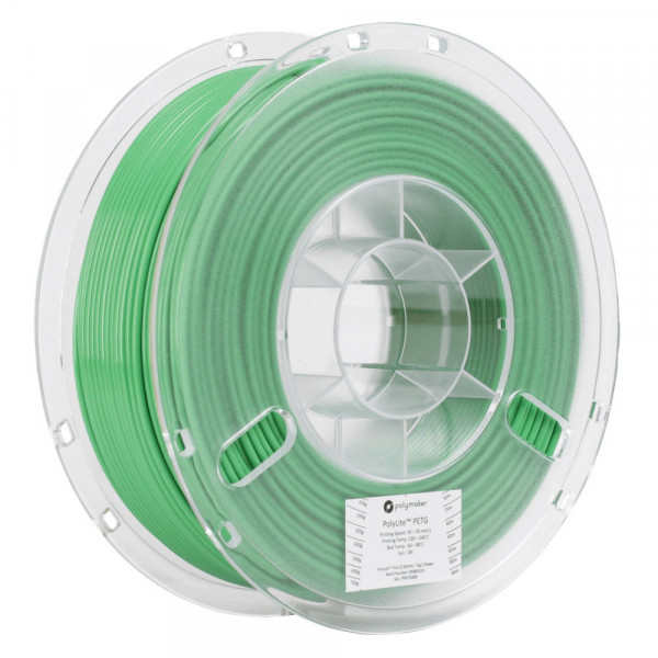 Polymaker PETG filament | Grön | 1,75mm | 1kg | PolyLite DFP14198 - 1