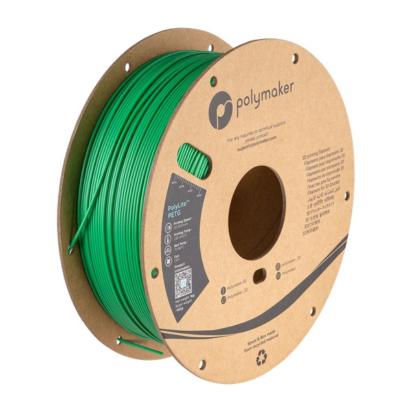 Polymaker PETG filament | Grön | 1,75mm | 1kg DFP16303 - 1