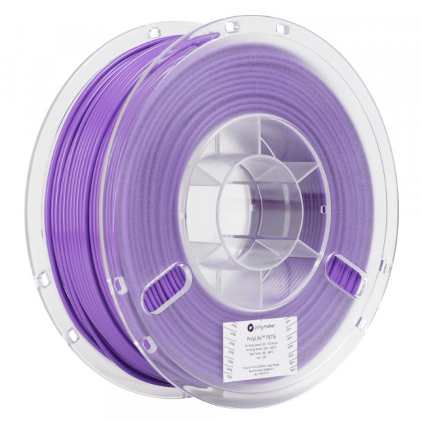 Polymaker PETG filament | Lila | 1,75mm | 1kg | PolyLite DFP14205 - 1