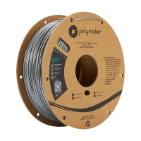 Polymaker PETG filament | Silver | 1,75mm | 1kg | PolyLite DFP14297