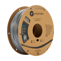 Polymaker PETG filament | Silver | 1,75mm | 1kg | PolyLite PB01012 DFP14297