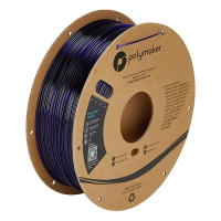 Polymaker PETG filament | Transparent Blå | 1,75mm | 1kg | PolyLite PB01032 DFP14295