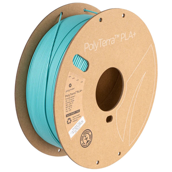 Polymaker PLA+ filament | Blågrön | 1,75mm | 1kg | PolyTerra PA05004 DFP14361 - 1