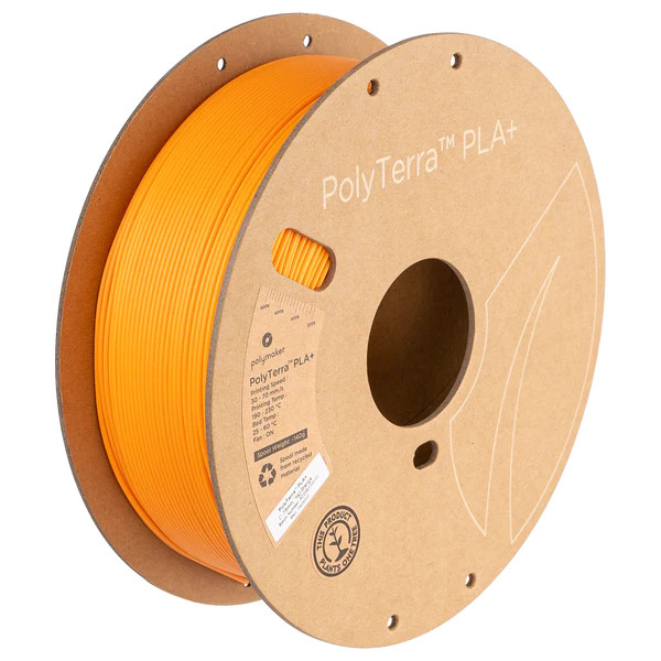 Polymaker PLA+ filament | Orange | 1,75mm | 1kg | PolyTerra PA05002 DFP14359 - 1