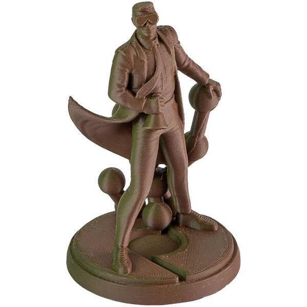 Polymaker PLA Filament | Camoflauge (mörkgrön-brun) | 1,75mm | 1kg | Panchroma Dual Matt DFP14515 - 2