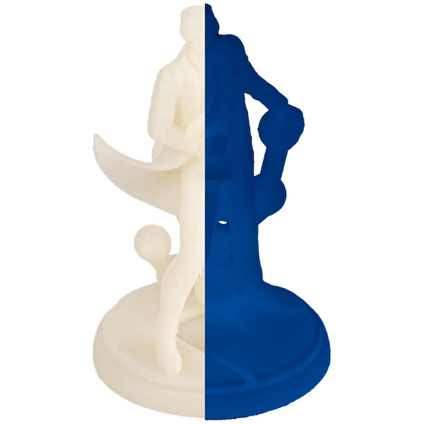 Polymaker PLA Filament | Glow Blå | 1,75mm | 1kg | Panchroma DFP14428 - 2