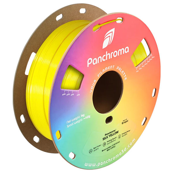 Polymaker PLA Filament | Gul | 1,75mm | 1kg | Panchroma Silk DFP14461 - 1