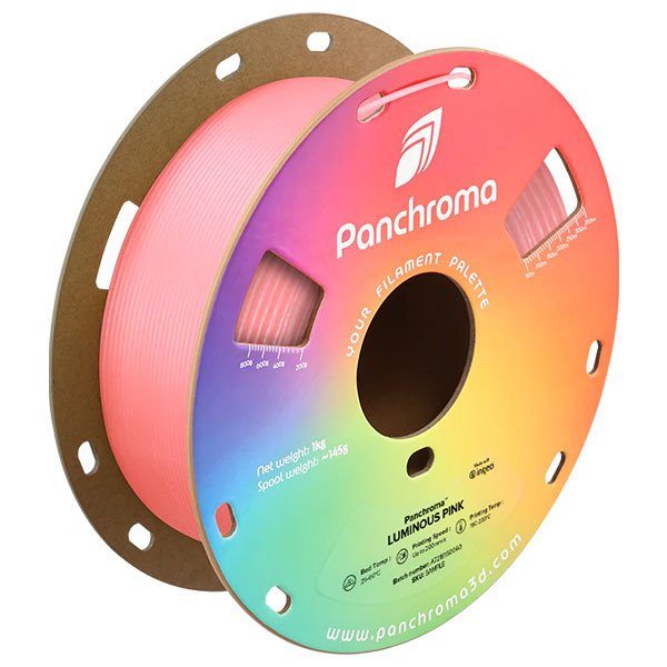 Polymaker PLA Filament | Luminous Pink | 1,75mm | 1kg | Panchroma CA02034 DFP14433 - 1