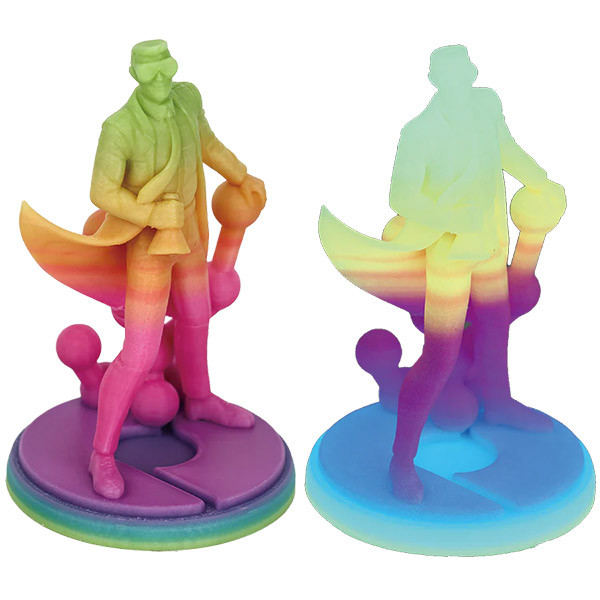 Polymaker PLA Filament | Luminous Rainbow | 1,75mm | 1kg | Panchroma Gradient DFP14548 - 2