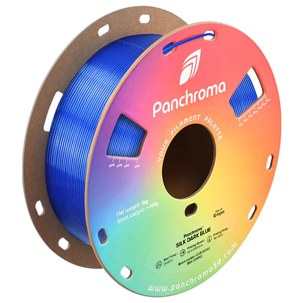 Polymaker PLA Filament | Mörkblå | 1,75mm | 1kg | Panchroma Silk DFP14471 - 1