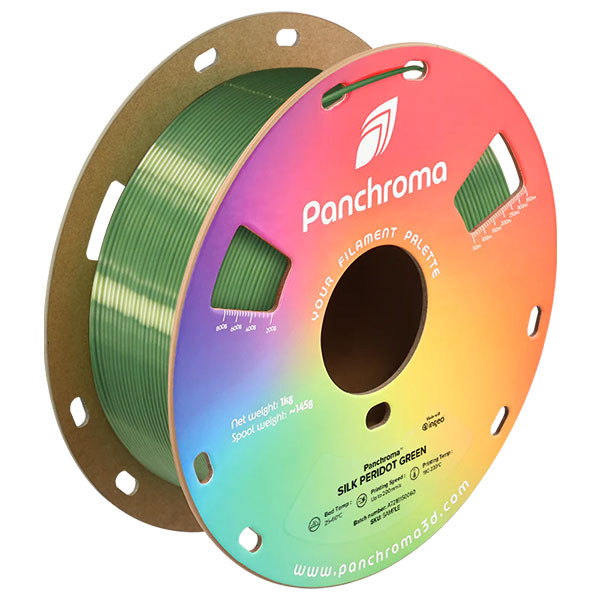 Polymaker PLA Filament | Peridot Green | 1,75mm | 1kg | Panchroma Silk DFP14452 - 1
