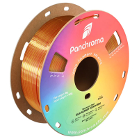Polymaker PLA Filament | Sunset (guld-röd) | 1,75mm | 1kg | Panchroma Dual Silk DFP14470