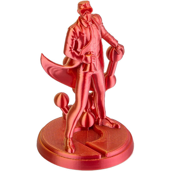 Polymaker PLA Filament | Sunset (guld-röd) | 1,75mm | 1kg | Panchroma Dual Silk DFP14470 - 2