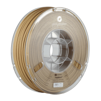 Polymaker PLA filament | Brun | 1,75mm | 0,6kg | PolyWood DFP14170