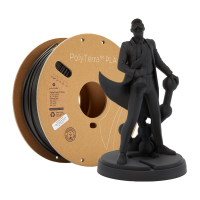Charcoal Black - 1 kg - 1,75 mm - PolyTerra PLA