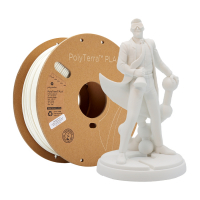 Polymaker PLA filament | Cotton-White | 2,85mm | 1kg | PolyTerra DFP14169