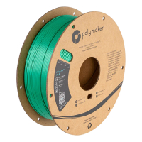 Polymaker PLA filament | Grön | 1,75mm | 1kg | PolyLite Silk PA03011 DFP14327