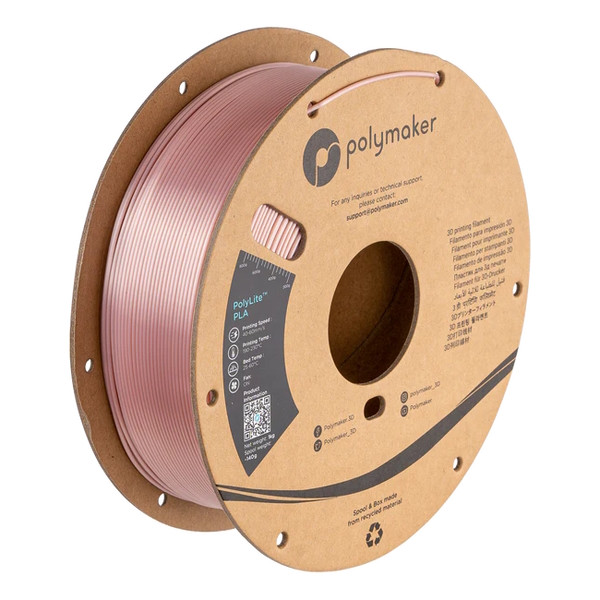 Polymaker PLA filament | Guldrosa | 1,75mm | 1kg | PolyLite Silk PA03020 DFP14331 - 1