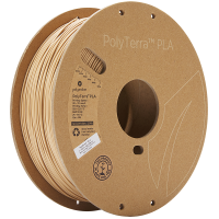 Polymaker PLA filament | Jordnöt | 1,75mm | 1kg | PolyTerra 70909 DFP14237