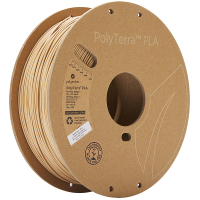 Polymaker PLA filament | Jordnöt | 1,75mm | 1kg | PolyTerra PM70909 DFP14237