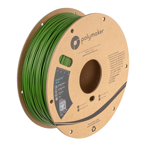 Polymaker PLA filament | Jungle Green | 1,75mm | 1kg | PolyLite PA02059 DFP14302 - 1