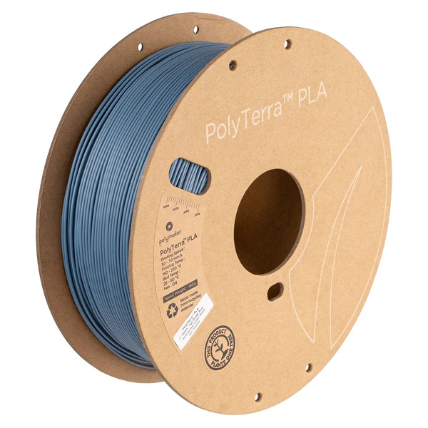 Polymaker PLA filament | Muted Blue | 1,75mm | 1kg | PolyTerra PA04004 DFP14349 - 1