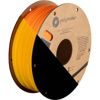 Polymaker PLA filament | Orange | 1,75mm | 1kg | PolyLite Luminous PA02090 DFP14398