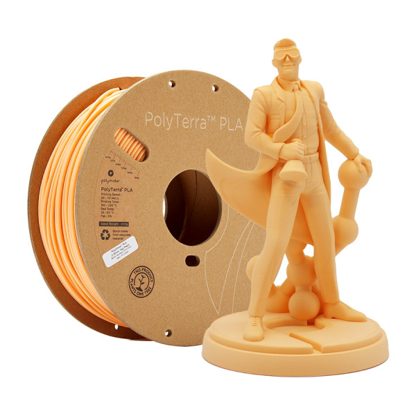 Polymaker PLA filament | Peach | 1,75mm | 1kg | PolyTerra 70863 DFP14142 - 1