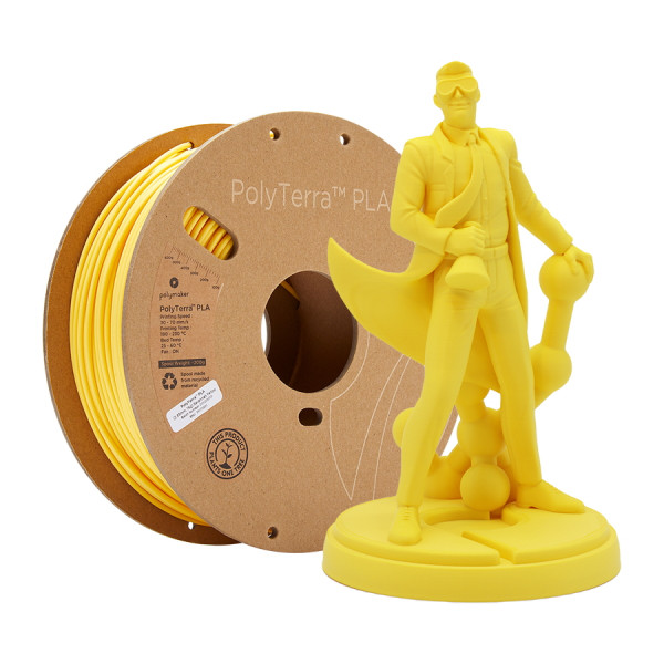 Polymaker PLA filament | Savannah-Yellow | 1,75mm | 1kg | PolyTerra PM70850 DFP14146 - 1