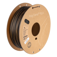 Polymaker PLA filament | Skuggorange (svart-orange) | 1,75mm | 1kg | PolyTerra Dual PA04021 DFP14384
