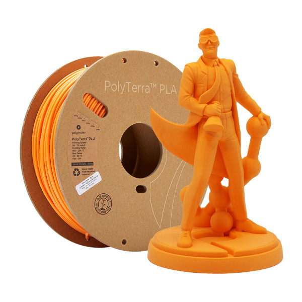 Polymaker PLA filament | Sunrise-Orange | 1,75mm | 1kg | PolyTerra 70848 DFP14154 - 1