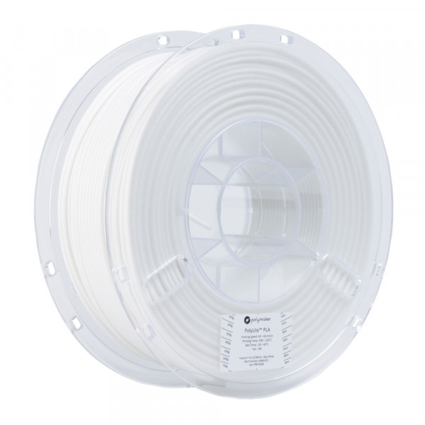 Polymaker PLA filament | Vit | 2,85mm | 1kg | PolyLite DFP14083 - 1