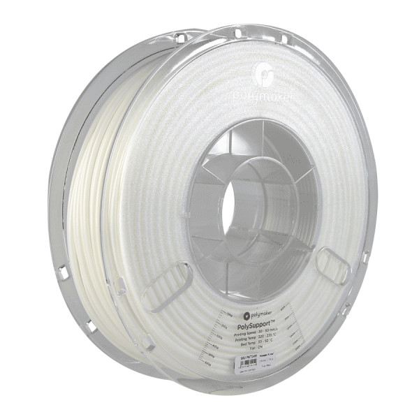 Polymaker PVB filament | Pärlvit | 1,75mm | 0,75kg | PolySupport 70188 PD04001 PM70188 DFP14140 - 1