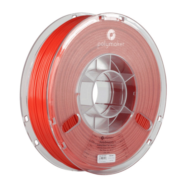 Polymaker PVB filament | Röd | 1,75mm | 0,75kg | PolySmooth 70506 PJ01004 PM70506 DFP14130 - 1