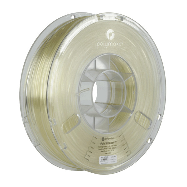 Polymaker PVB filament | Transparent | 1,75mm | 0,75kg | PolySmooth 70555 PJ01011 PM70555 DFP14134 - 1