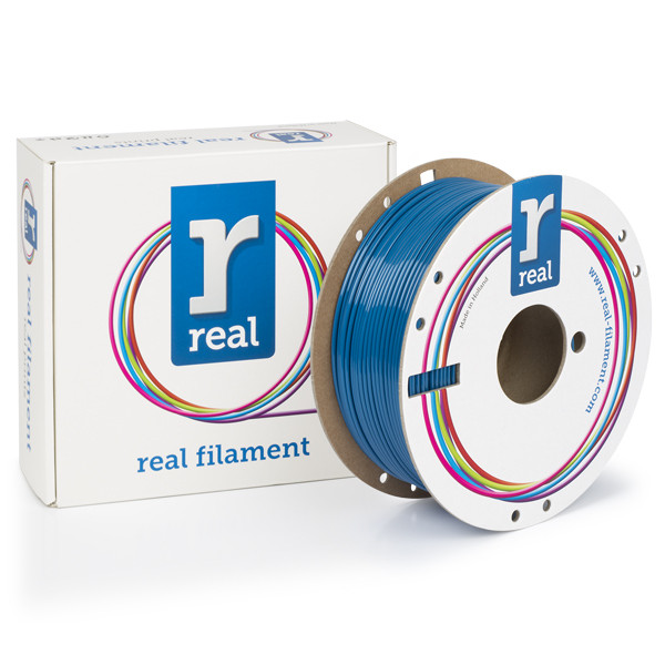REAL $$ REAL PETG filament | Blå | 2,85mm | 1kg | Recycled NLPETGRBLUE1000MM285 DFE20144 - 1