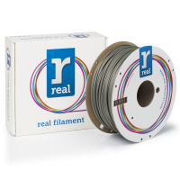REAL $$ REAL PLA Matt filament | Antique Silver | 2,85mm | 1kg DFP02176 DFP02176