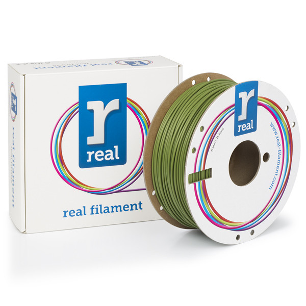 REAL $$ REAL PLA Recycled filament | Grön | 2,85mm | 1kg  DFP12049 - 1
