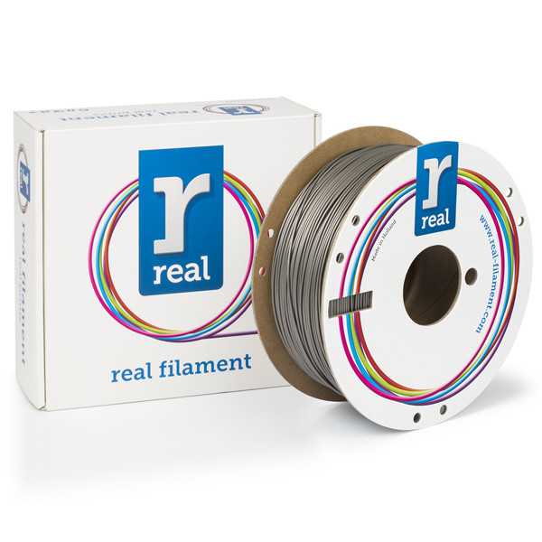 $$ REAL PLA Recycled filament | Silver | 1,75mm | 1kg DFP12042 - 1